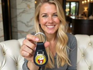 Cute Keychains Minimal Touch Style Racing